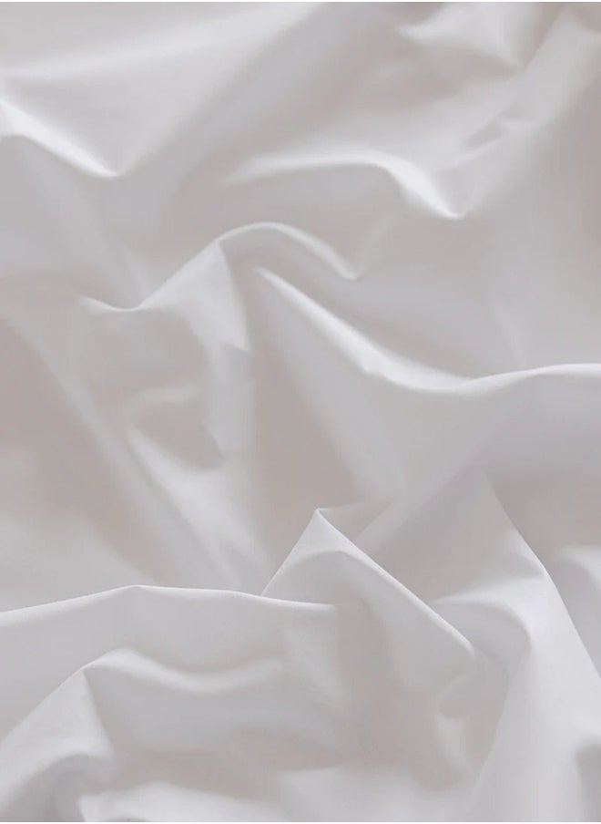 Plain Fitted Sheet For hotels and homes With 2 pillowcases 100 x 200 cm