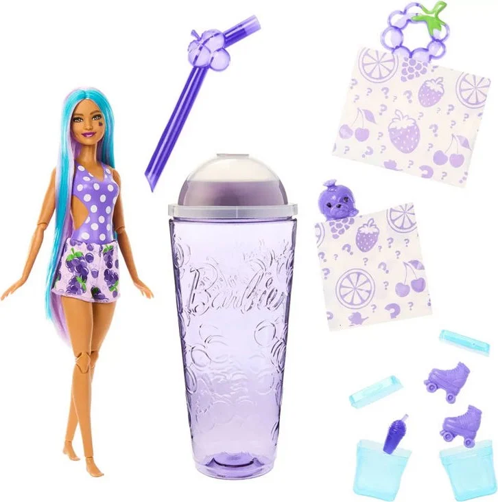 Barbie Pop Reveal Fruit Series Grape Fizz HNW44