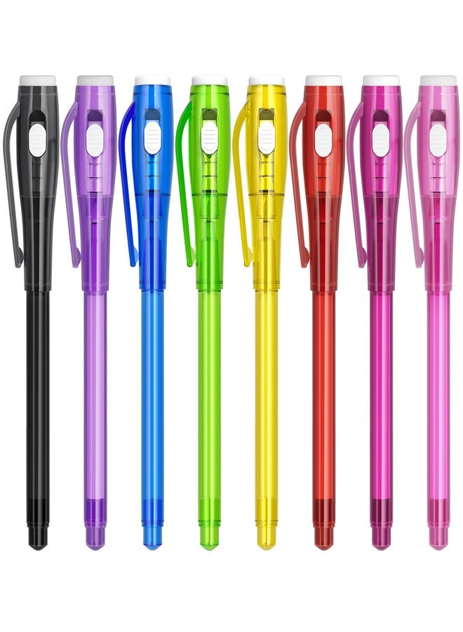 JIMMIDDA Invisible Ink Pen Spy Game for Kids, Party Favors Toys for Girls Boys, Magic Markers for Boys Girls Fun Outdoor Toys, Birthday for 6-13 Year Old Girls Boys (8PCS) - Image 1