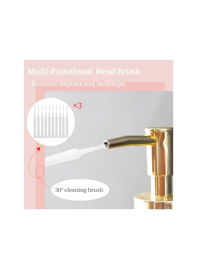promass Shower sprayer Cleaning Brush,Multifunctional Small Cleaning Brush Bathroom Shower Cleaning Tool Household Accessories(30 Pcs) - Image 3