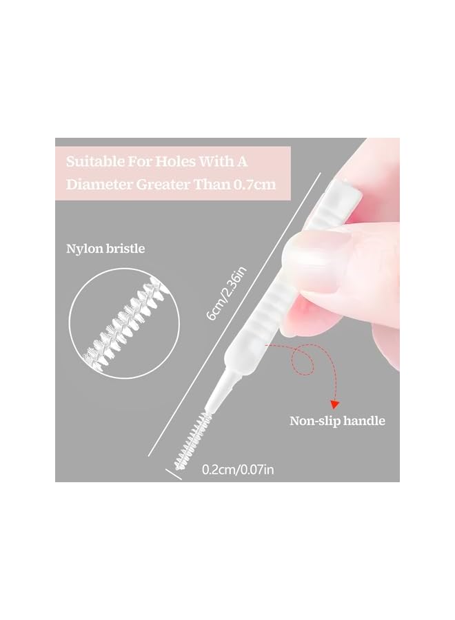 promass Shower sprayer Cleaning Brush,Multifunctional Small Cleaning Brush Bathroom Shower Cleaning Tool Household Accessories(30 Pcs) - Image 2