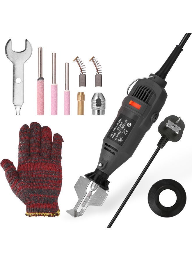 NIBEMINENT Handheld Mini Electric Grinding Tool Black  - Image 1