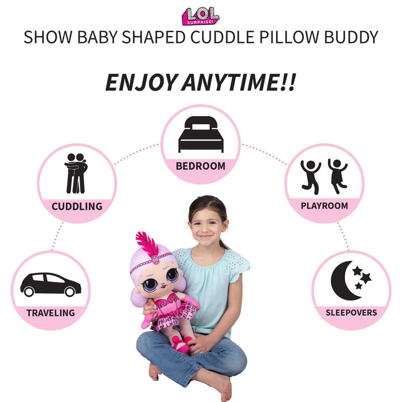 Franco LOL Surprise Show Baby Kids Bedding Super Soft Plush Cuddle Pillow Buddy, One Size, By Franco - Image 3
