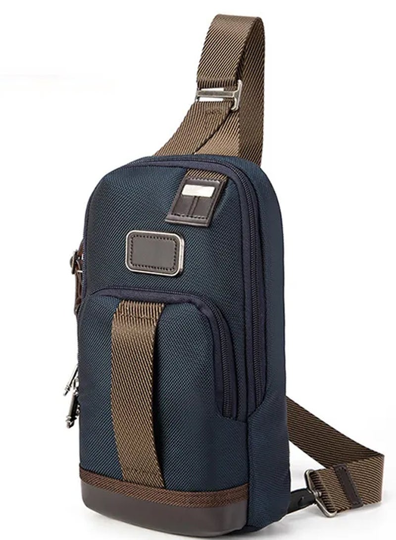 Tumi Ballistic Nylon Casual Work Clothing Men'S Simple Travel Thin Chest Bag Single Shoulder Crossbody Small Bag - Image 1