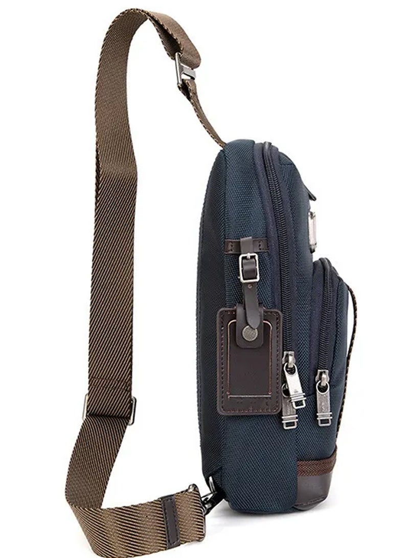 Tumi Ballistic Nylon Casual Work Clothing Men'S Simple Travel Thin Chest Bag Single Shoulder Crossbody Small Bag - Image 2