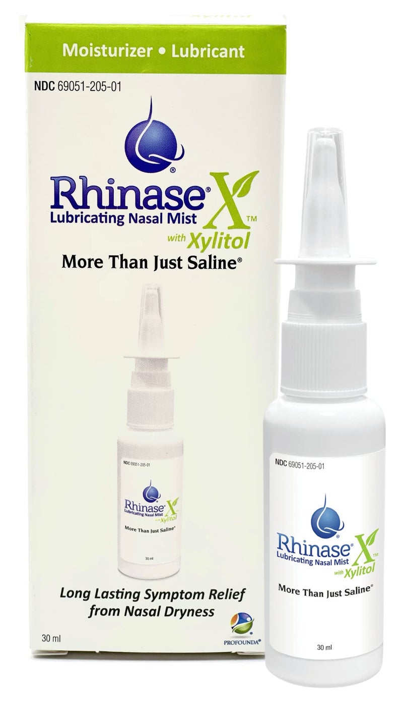 Rhinase X Mist 3 Pack with Dual wetting Agents Dual Salts and Now xylitol to Offer The Best Option for a Healthy moisturized Nose