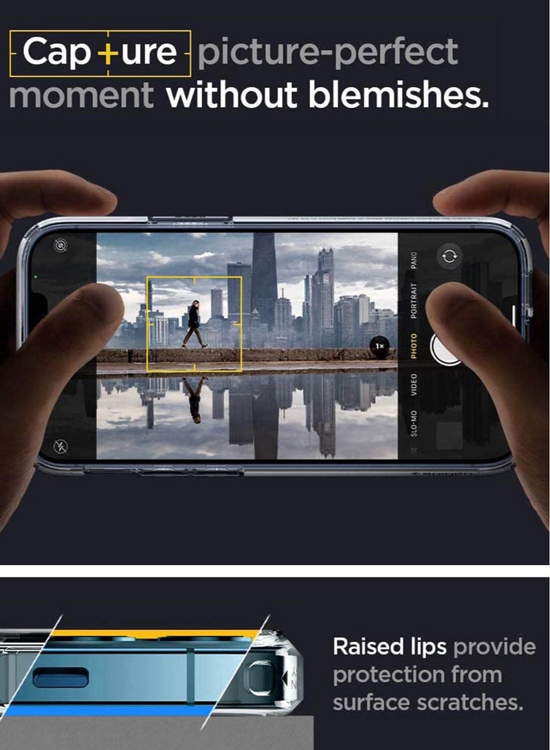 Spigen Ultra Hybrid Mag Case Cover Compatible with MagSafe for iPhone 12 and 12 PRO - Carbon Fiber - Image 3