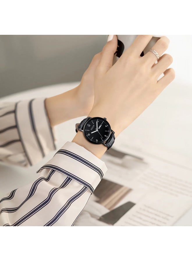 Julius (Julius) Women'S Watch New Style For Junior High And High School Students, Girls Exam Calendar Quartz Watch With Black Dial Ja-1516Ld - Image 3