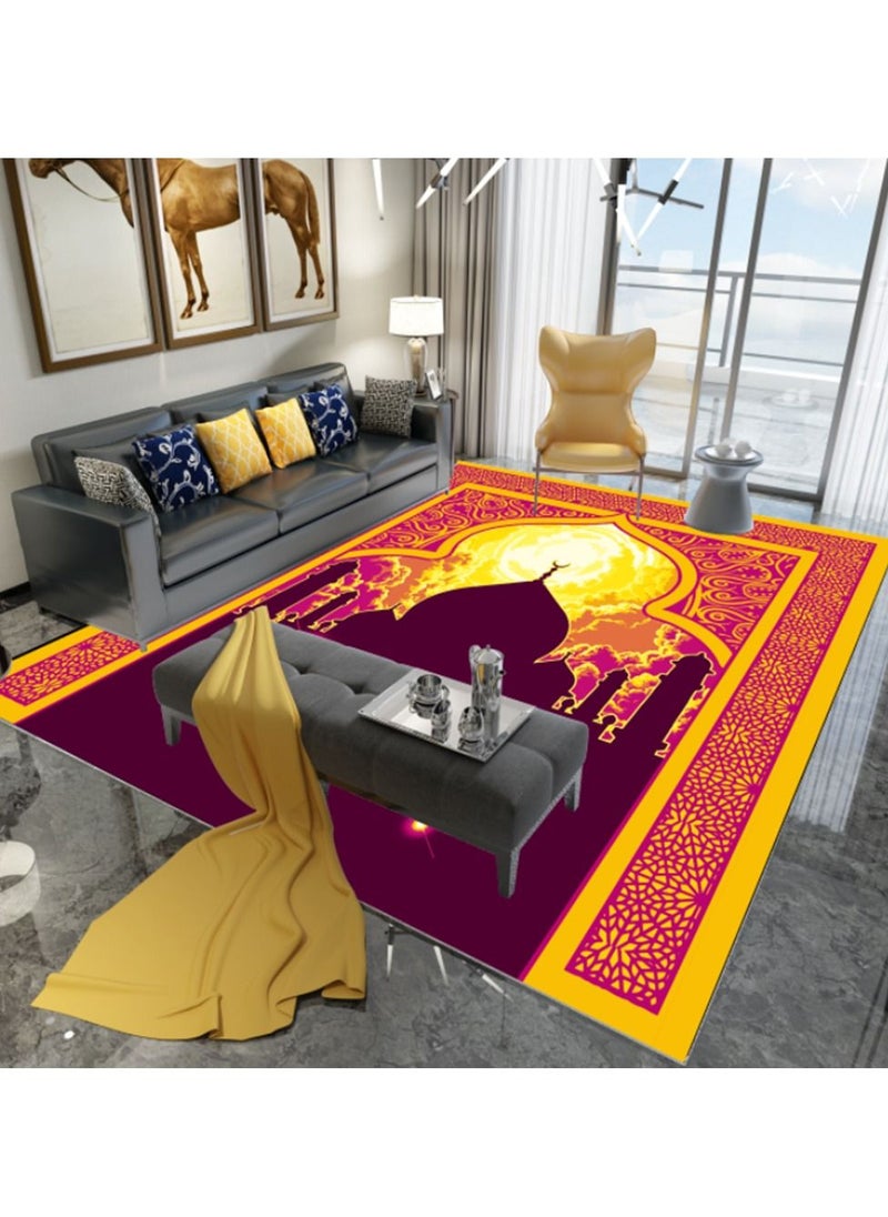 Sharpdo Area Rugs Modern Simple Short Pile Carpet Living Room Bedroom Rug Anti-slip Floor Carpet Home Decor 160 * 230CM  - Image 1