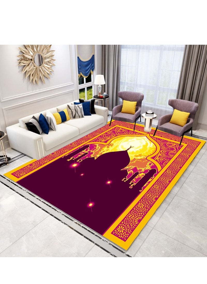 Sharpdo Area Rugs Modern Simple Short Pile Carpet Living Room Bedroom Rug Anti-slip Floor Carpet Home Decor 160 * 230CM  - Image 2