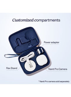 Nanit Travel Case – Protective Hard Shell Carrying Case For Pro Baby Monitor And Multi - Stand Travel Accessory  - Image 4