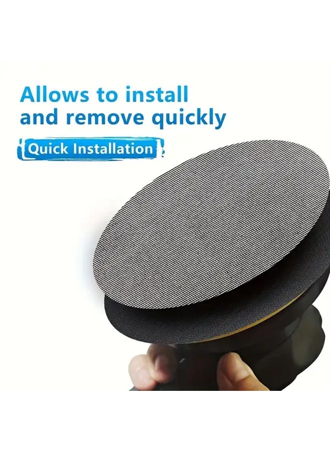 80pcs 180 Grits 5 Inch 125mm Mesh Sandpaper Discs For Dust Free Polishing Drywall Furniture - Image 1