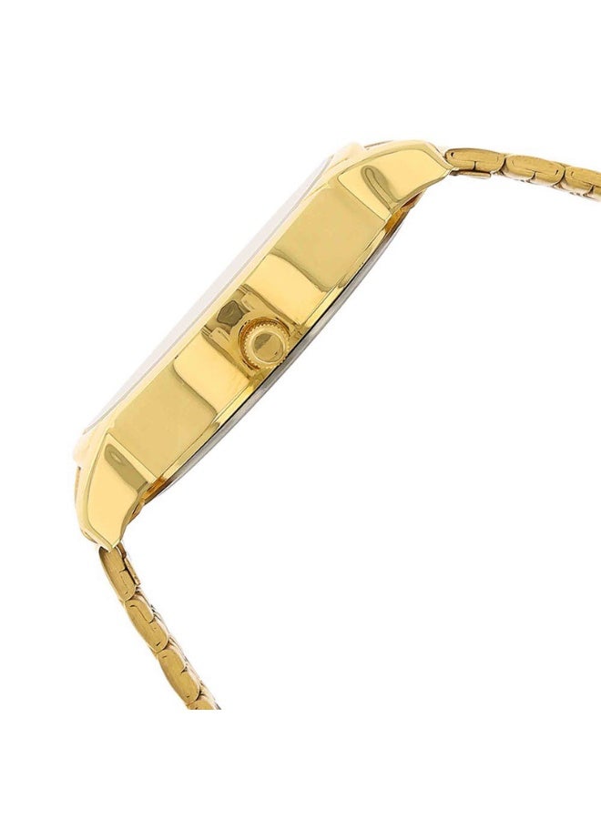 سوناتا Quartz Analog with Day and Date Silver Dial Golden Stainless Steel Strap Watch For Men - Image 3