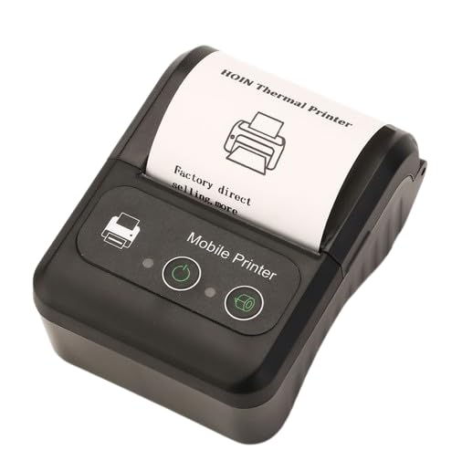 HOIN Original 58mm Portable Rechargeable Mobile Thermal Printer with Charger - Image 3
