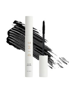 DIME Beauty Volume Mascara - Smudge-Proof Tubing Mascara for Fuller, Thicker Lashes, Adds Volume & Length, Black 0.28 oz / 8 g