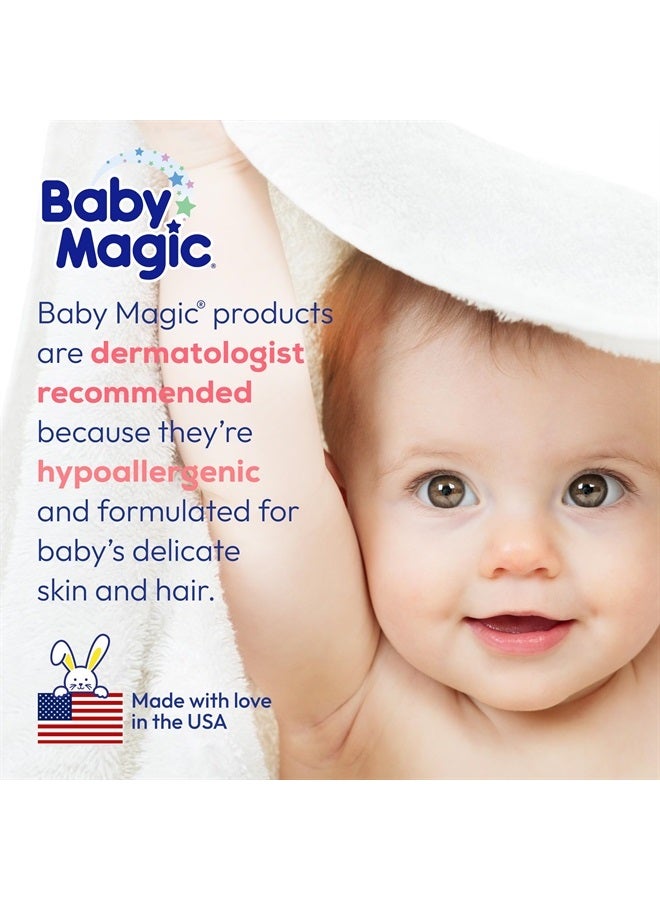 Baby Magic Gentle Baby Lotion | 16.5 Fl Oz (Pack of 6) | Vitamins & Aloe, Pink (705544), Original Baby Scent - Image 4