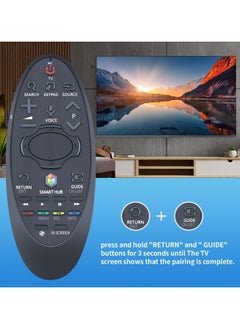 BN59-01185B BN59-01185G RMCTPH1AP1 Replacement Remote Control with Voice TouchPad for Samsung LCD LED Smart TV UN40HU6950F UN40HU7000F UN40HU6900F UN50HU6900F UN55HU6950F UN55HU7200F UN55HU7250F