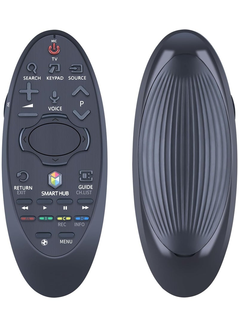 BURAQ - BN59-01185B BN59-01185G RMCTPH1AP1 Replacement Remote Control with Voice TouchPad for Samsung LCD LED Smart TV UN40HU6950F UN40HU7000F UN40HU6900F UN50HU6900F UN55HU6950F UN55HU7200F UN55HU7250F - Image 1