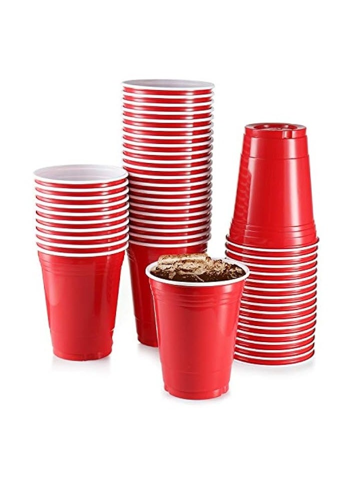 Red Plastic Cups, [100 Pack] 16 Oz Party Cup Disposable Cup Big Birthday party Cups - pzsku/ZC8159DDB891D9B1CA3F1Z/45/_/1732258627/1f1483a8-051a-4569-b100-b59b48fcb146