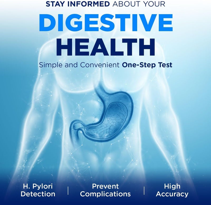 One Step Stomach Ulcer Test Helicobacter H Pylori Faecal Kit One Step 2 Tests - Image 5