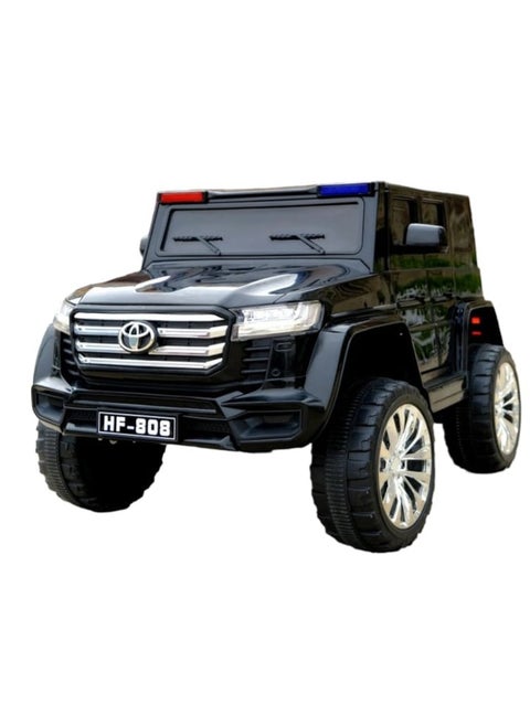 4x4 electric ride on car toy for children - HF-808 (Black)