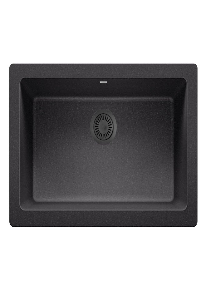 Blanco Color-Coordinated Metal Basket Strainer, Anthracite - Image 2