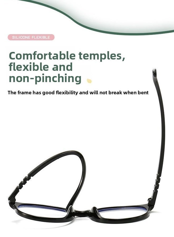 CIKJUK Round Kids Blue Light Blocking Glasses for Boys Girls Reading Gaming Eye Glasses Children Anti Radiation Eyeglasses Lightweight Students Eyeglass Fashion Kid Eyewear Age 3-12 Pink - Image 4