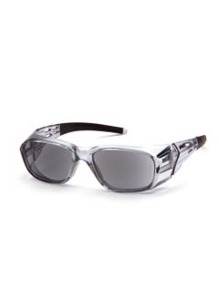 Pyramex Safety Pyramex Emerge Plus Readers Safety Glass Gray Frame Clear Full Reader 1.5 Diopter Lens  - Image 2