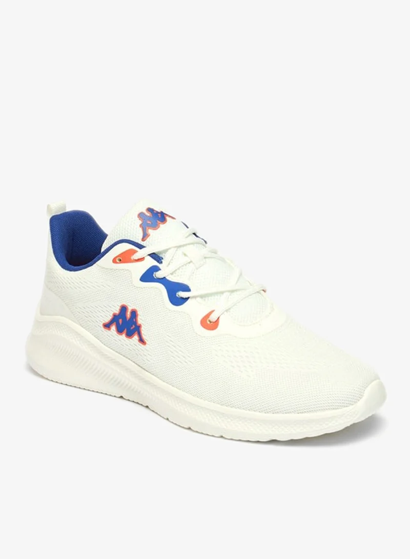 Kappa Men's Logo Detail Sports Shoes with Lace-Up Closure