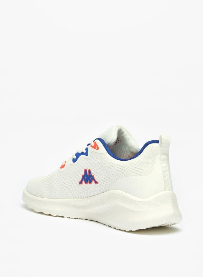 Kappa Men's Logo Detail Sports Shoes with Lace-Up Closure