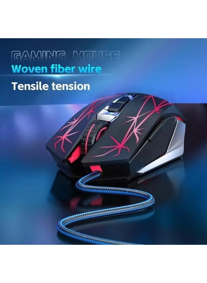 S50 Gaming Mouse - 2,400 DPI - 7 Programmable Buttons With Software