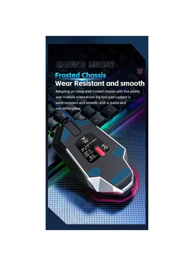 S50 Gaming Mouse - 2,400 DPI - 7 Programmable Buttons With Software