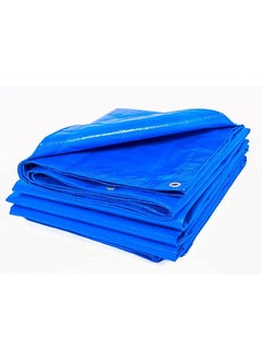 FARMROOT Farmroot Tarpaulin 15FT X15FT 200 GSM Blue Tarpaulin Tirpal Tadpatri Tharpai Thadika Extra Strong Reinforced Eyelets UV Resistant 100 Waterproof 