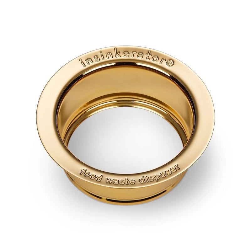 INSINKERATOR Kitchen Sink Flange for INSINKERATOR Garbage Disposal, FLG-FG, French Gold