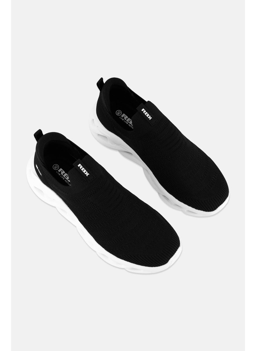 RBX Women Brand Logo Slip On Hiking Shoes, Black  - Image 2