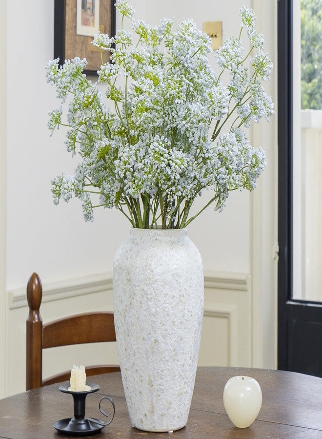 Green Moon 6PCS Realistic Artificial Baby Breath Flowers Stems Bulk for Vase - 24.5”, Light Blue Gypsophila Flower Faux Branches for DIY Bouquet Table Centerpieces Kitchen Dinning Room Home Decor - Image 1