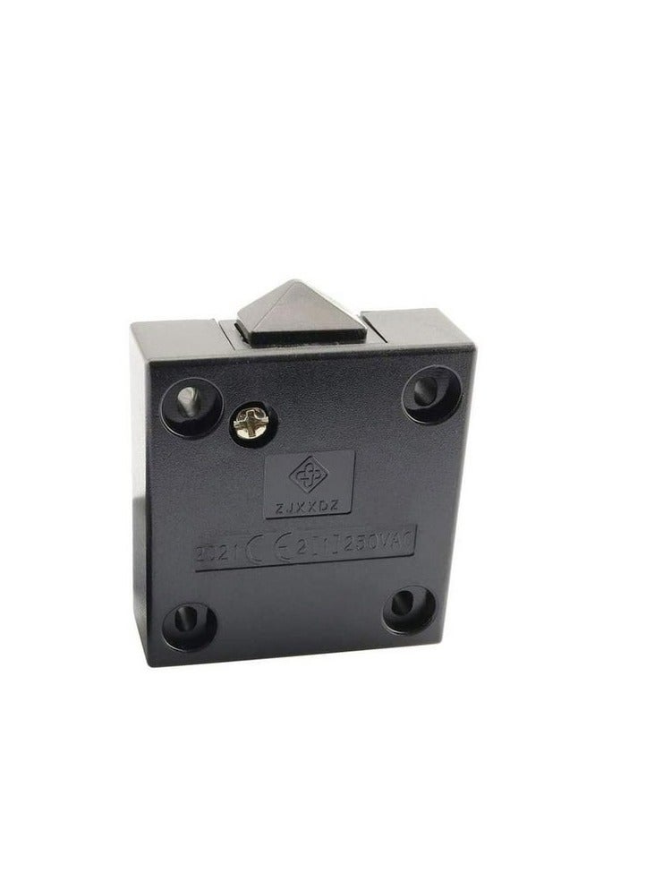 KNP KNP Plastic Self Reset Door Switch is a reliable and efficient solution for detecting door status in various applications Designed with a self resetting mechanism this switch ensures that the circuit automatically reverts to its original state once the door is closed enhancing operational convenience.  - Image 1