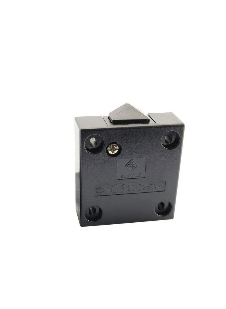 KNP KNP Plastic Self Reset Door Switch is a reliable and efficient solution for detecting door status in various applications Designed with a self resetting mechanism this switch ensures that the circuit automatically reverts to its original state once the door is closed enhancing operational convenience.  - Image 2