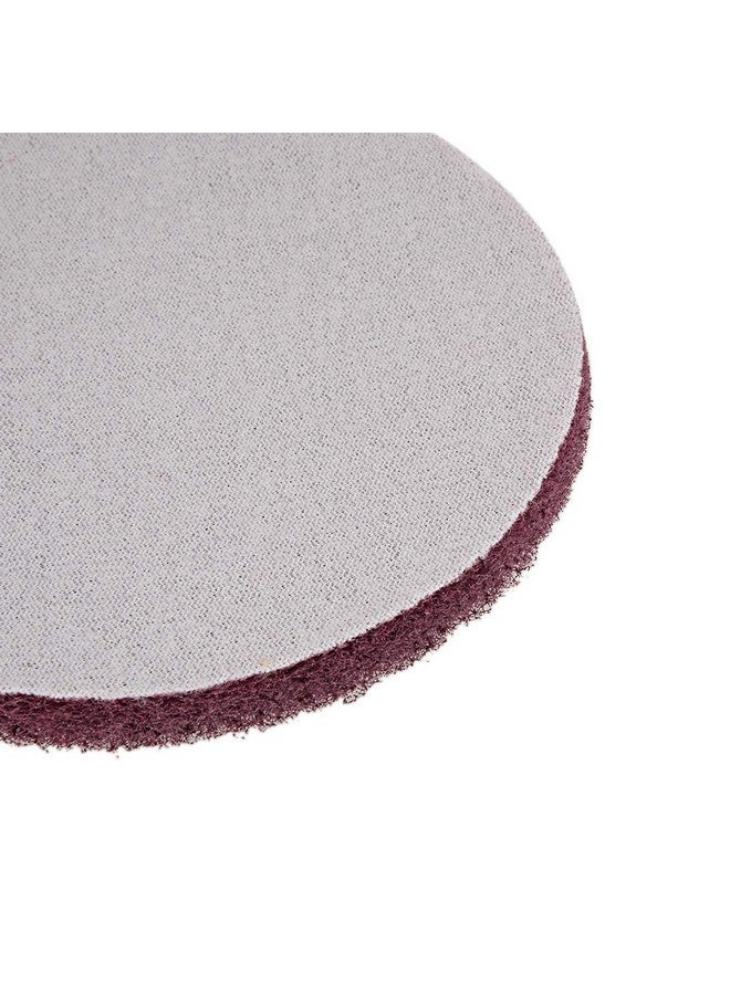 uxcell uxcell 5 Inch Scrubber Scouring Pads Drill Scuffing Disc Hoop and Loop Surface Conditioning Disc 8pcs  - Image 5