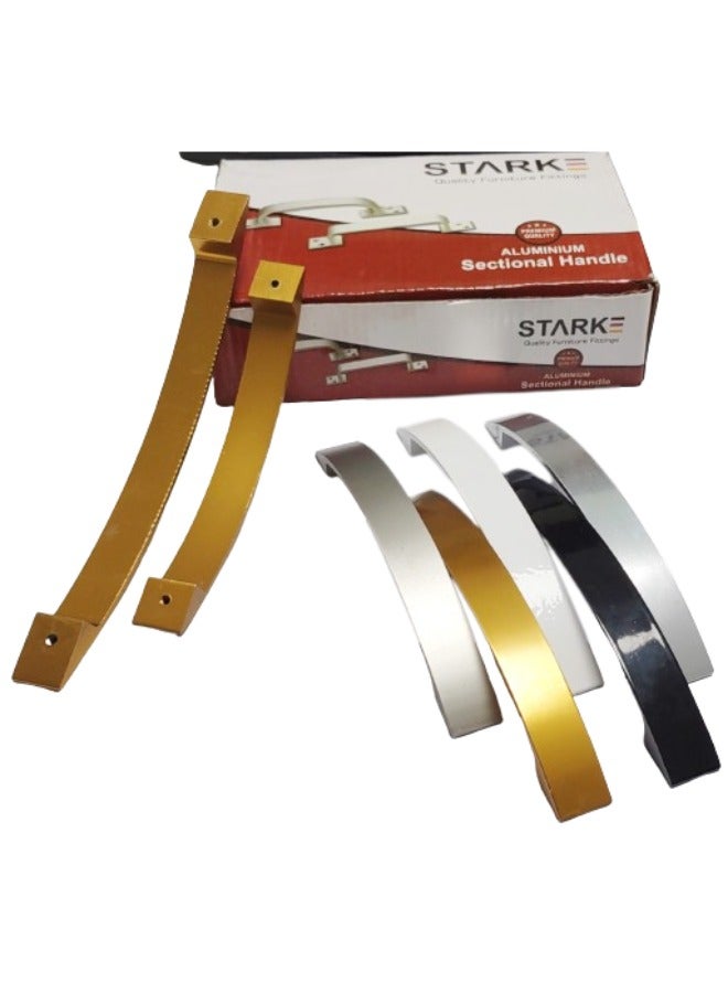 Stark Moon Handles Add a Celestial Touch to Your Furniture with Elegant Crescent Moon Shaped Cabinet Pulls