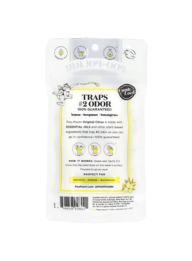 Poo-Pourri Poo-Pourri, Before-You-Go® Toilet Spray, Original Citrus, 1 fl oz (30 ml)  - Image 3