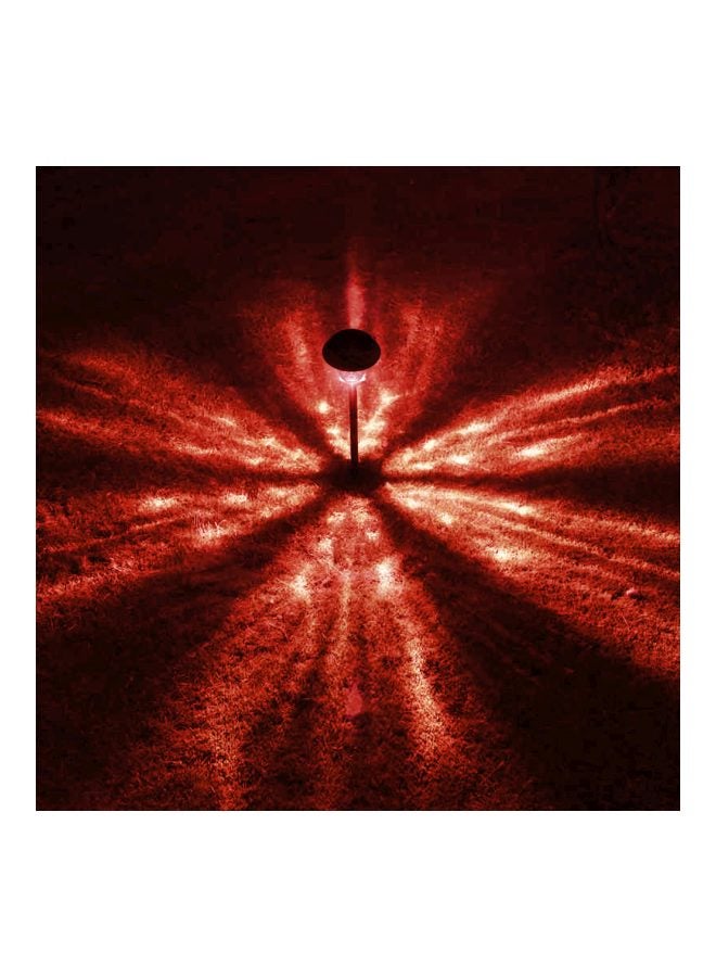 إسكدنيا مجموعة مصابيح LED للفناء تعمل بالطاقة الشمسية مكونة من 8 قطع فضي/أبيض 11.5x11.5x40سم - Image 4