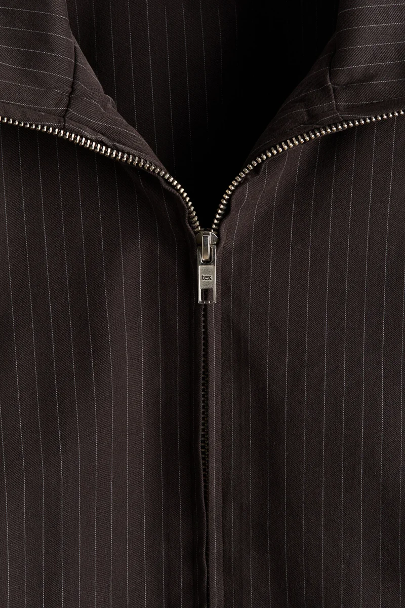 H&M  Twill zip-through overshirt for Men | Best Price UAE