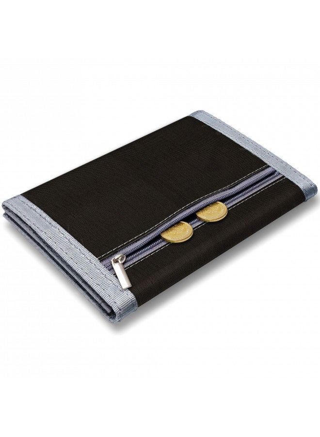 Yollber Kids Wallets for Boys With Coin Pocket, Boys Wallets for Kids Ages 4-8,Trifold Wallet for Boys,Novelty Wallet for Childrens Birthday Gifts - Image 1
