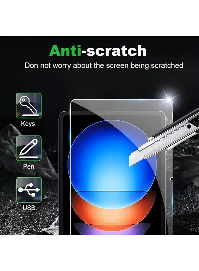 Premium Tempered Glass Screen Protector For Xiaomi Pad 6S Pro 12.4 - Image 4