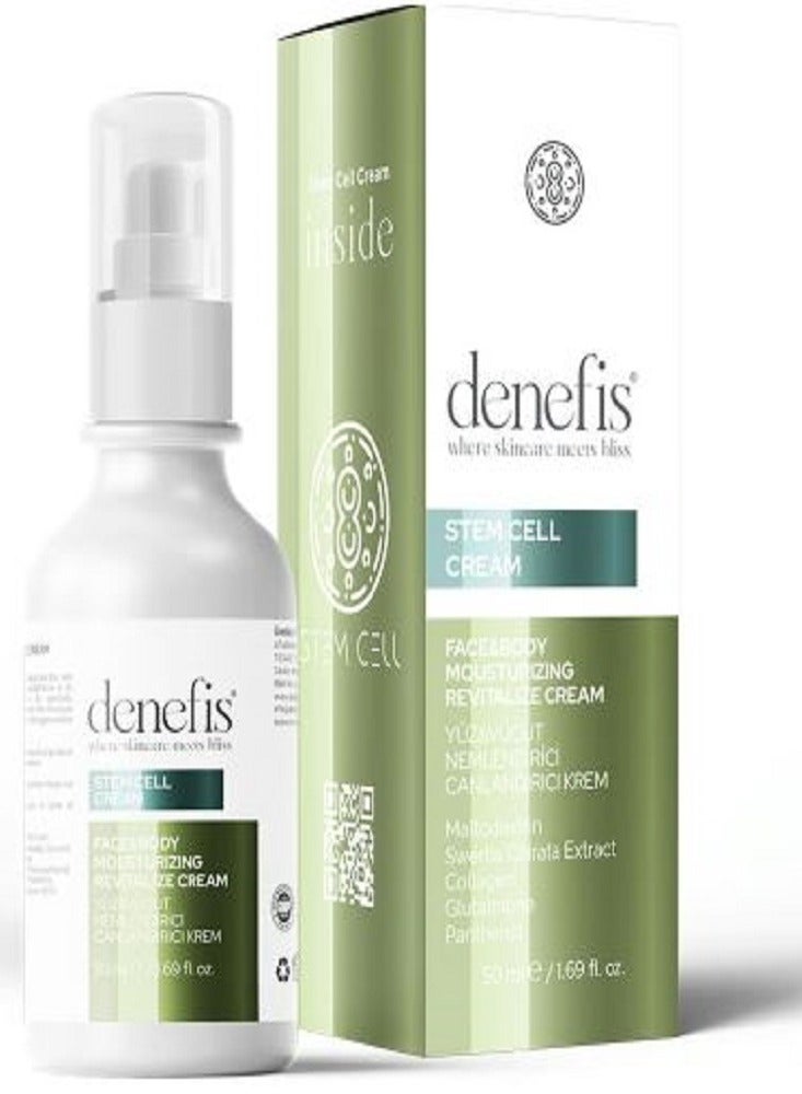 denefis Face & Body Moisturizer with Stem Cells 50 ml