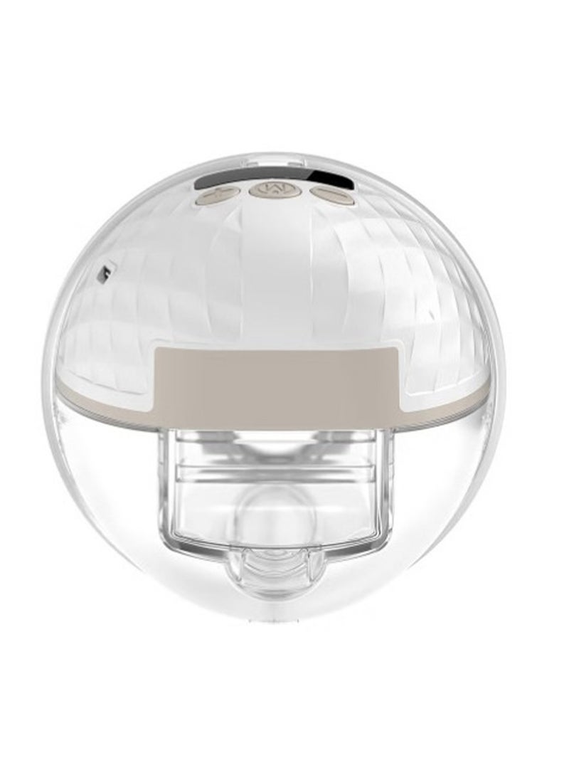 ibsun Portable Hands Free Electric Breast Pump Wearable, 338mm Hg Strong Suction, Low Noise With 4 Modes 9 Levels, Smart Display, 21/24/28mm Insert, 1 Pack  - Image 1