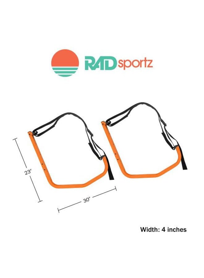 RAD Sportz Easy Hanger Kayak Rack and Stand-Up Paddle Board Holder Yellow Holds up to 125 Pounds - Image 5
