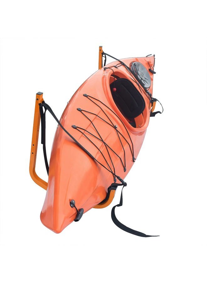 RAD Sportz Easy Hanger Kayak Rack and Stand-Up Paddle Board Holder Yellow Holds up to 125 Pounds - Image 1