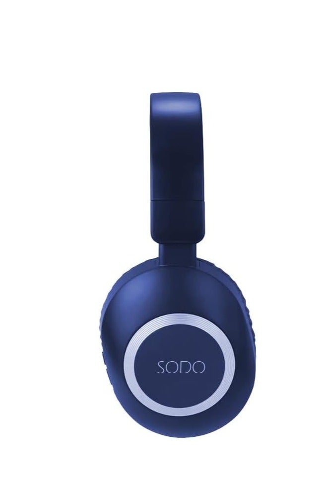 SODO SD-1104 Wireless Headphones with Bluetooth 5.0 | High-Quality Microphone, SD Card Support, 3.5mm Jack, and Noise Cancelling | Foldable Headphones with Stylish and Colorful Design  - Image 4